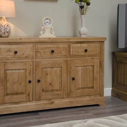 large oak sideboard