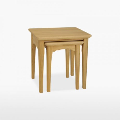 oak nest of tables