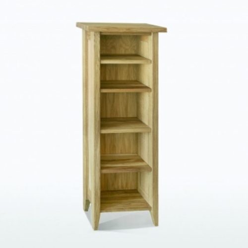 CD DVD Oak storage tower