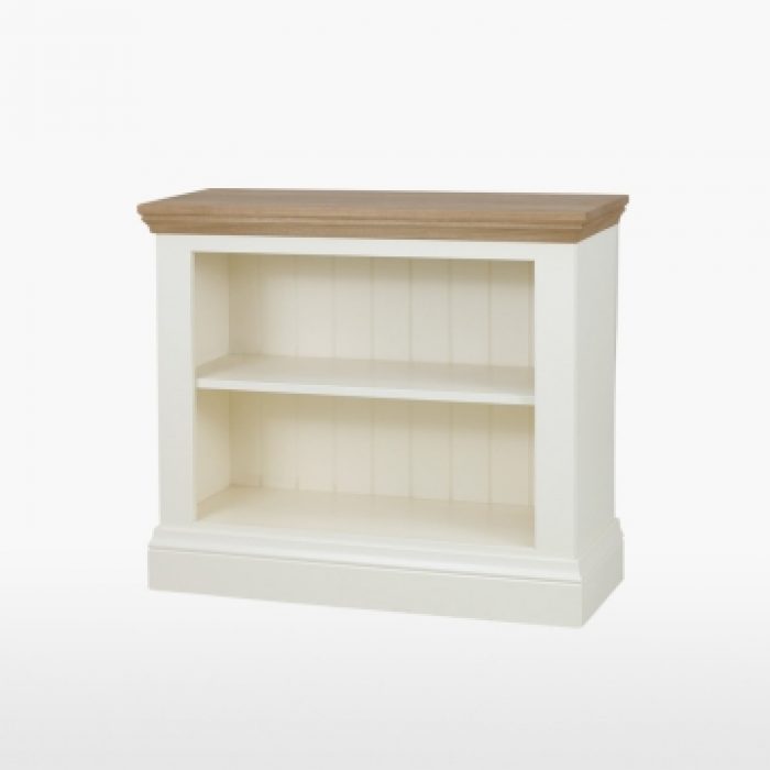 painted oak bookcase