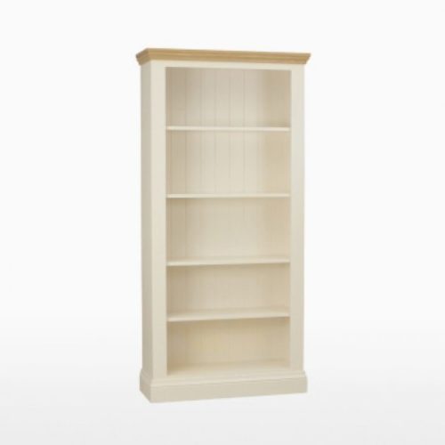 painted oak bookcase