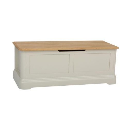 oak ottoman