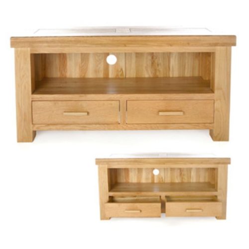 oak tv unit