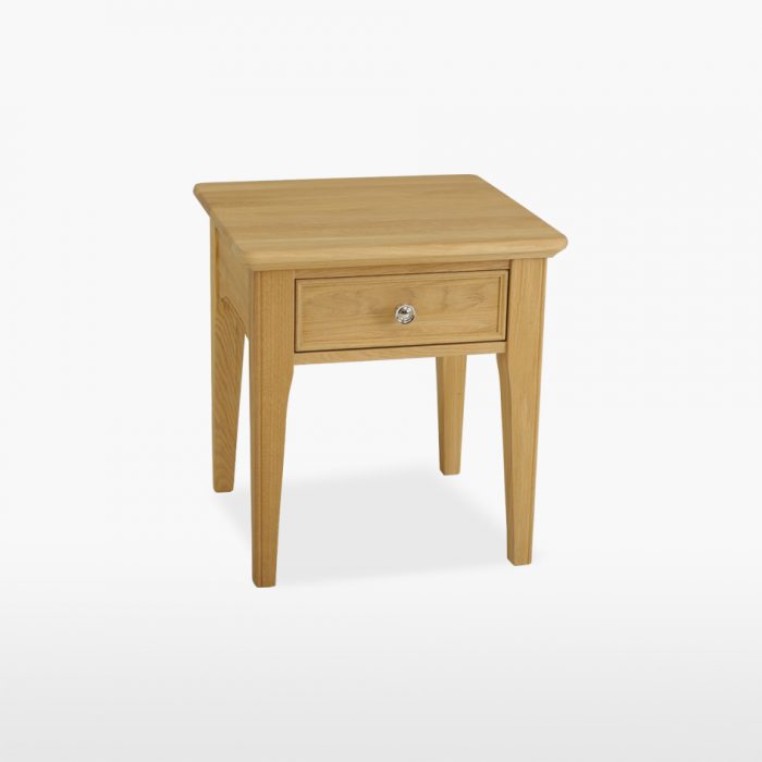 oak side table