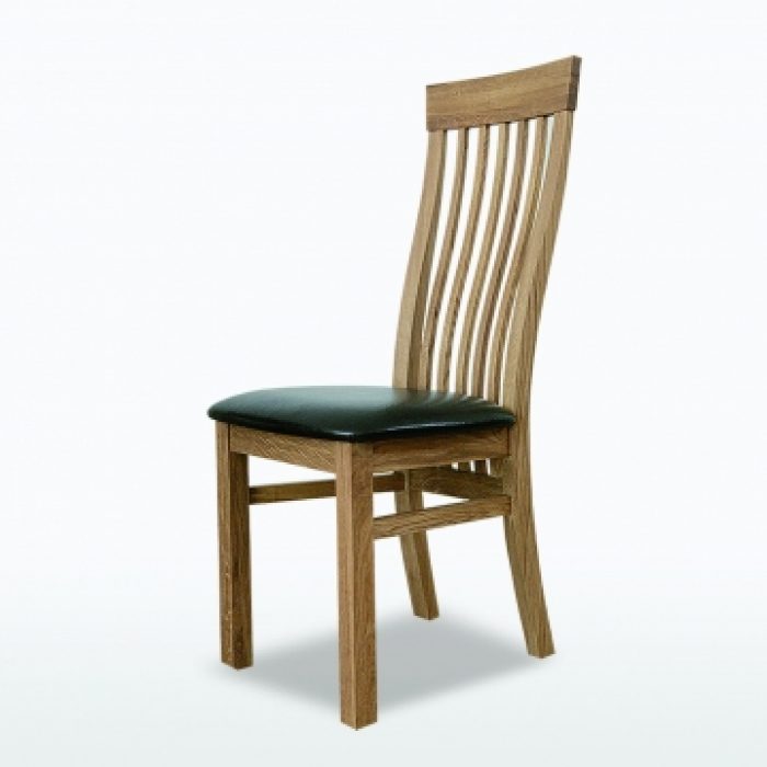 oak chair with soft seat