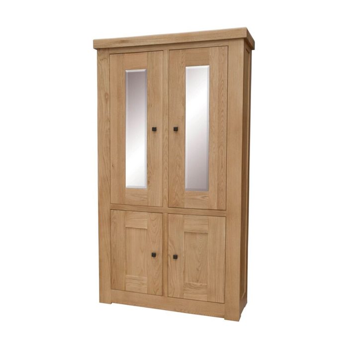 oak display cabinet