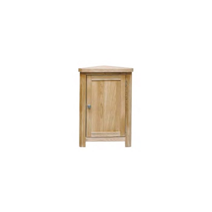oak small corner unit