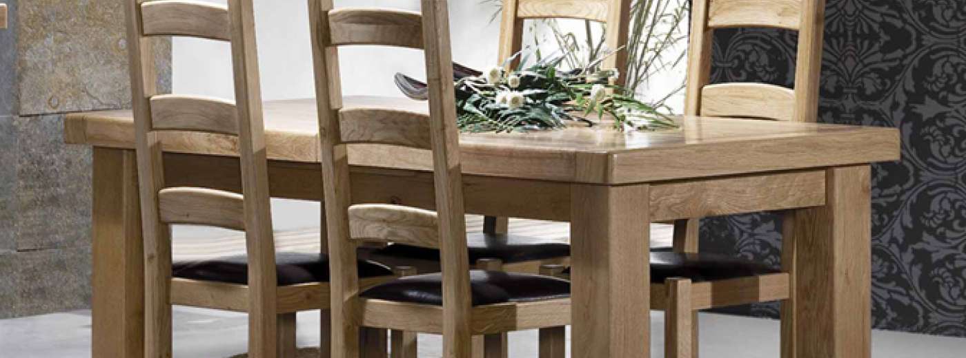 oak dining furniture
