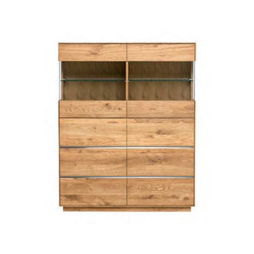 oak highboard