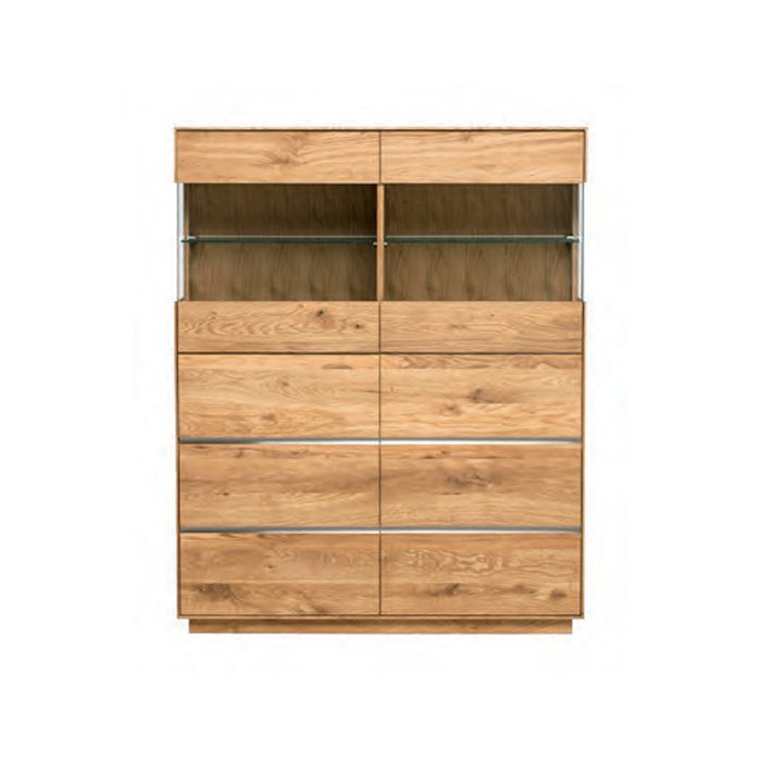 oak highboard
