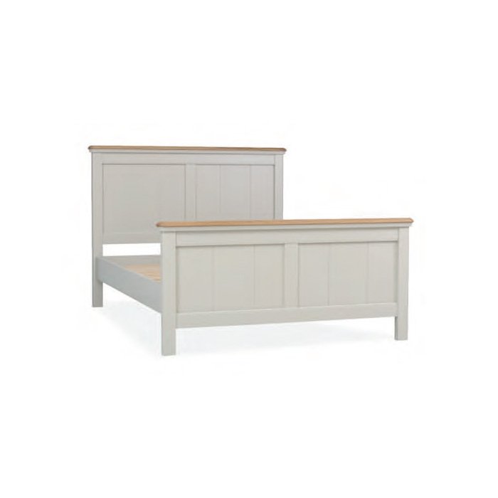 oak painted bed