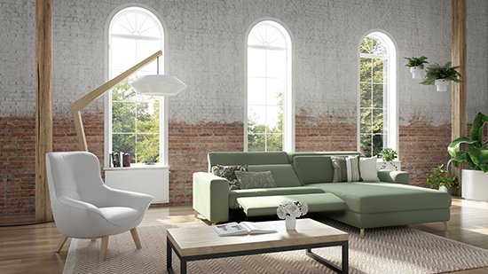 Colorado Sofa in Nevio Sage