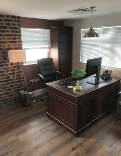 walnut study desk