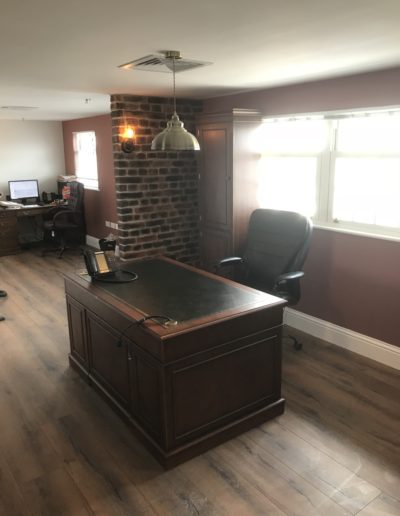 walnut study desk