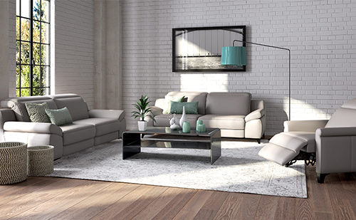 LEVANA Sofa in Montana Smoke