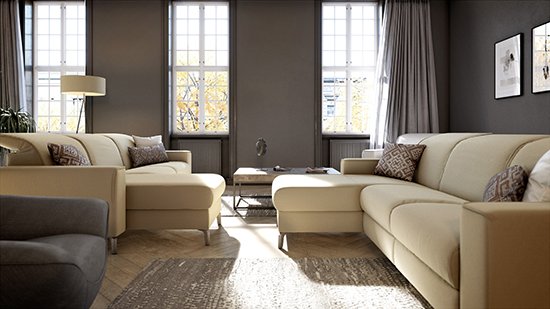Triton Sofa in Camino Fabric