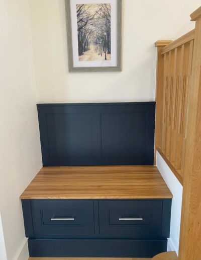 Hallway Unit Painted in Railings