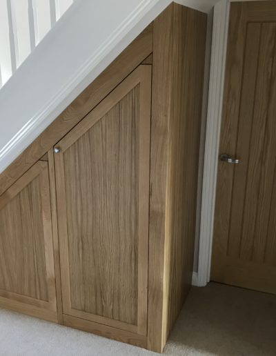 Understairs Storage Cupboards In Solid Oak