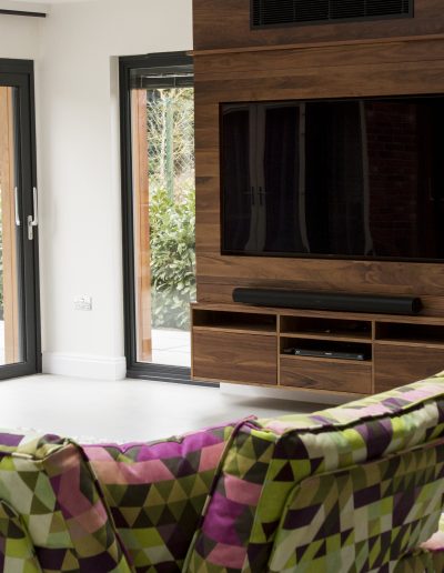 Bespoke Walnut TV Media Unit