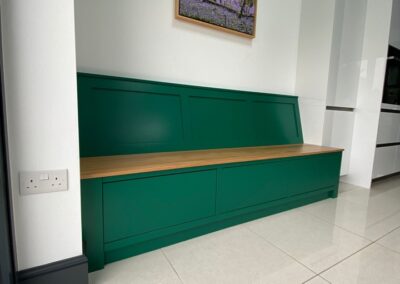 Kitchen bench storage seat