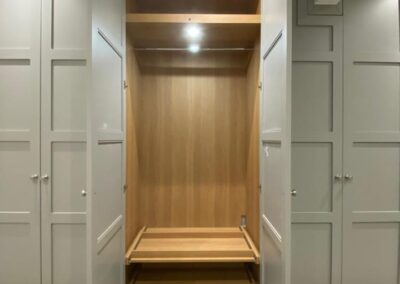 inside wardrobe
