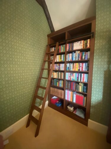 Bookcase-with-ladder