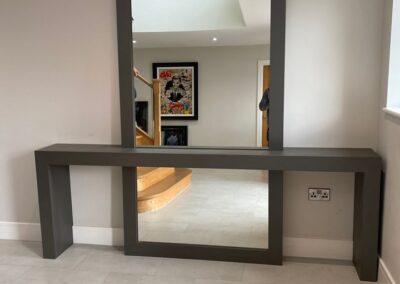 Mirror & console hall unit