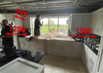 Kitchen refit in progress