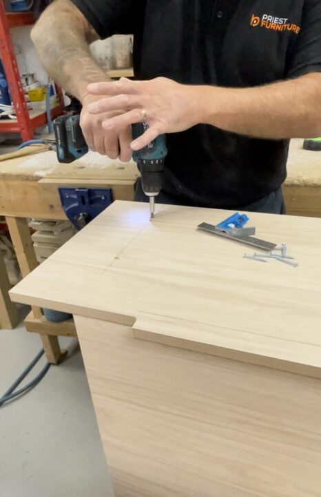 craftsman in onsite workshop
