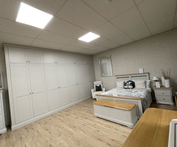 Bedroom showroom display
