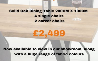 Introductory Offer on new furniture range