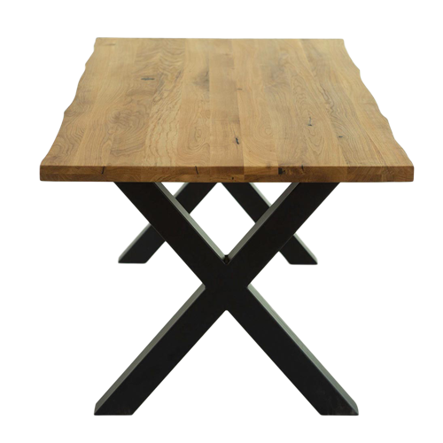 Montana dining table with black legs available in 145x90 (£1,165), 160x90 (£1,220), 180x90 (£1,280) , 200x100 (£1,400)
