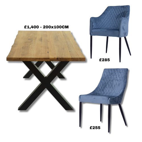 New dining furniture range